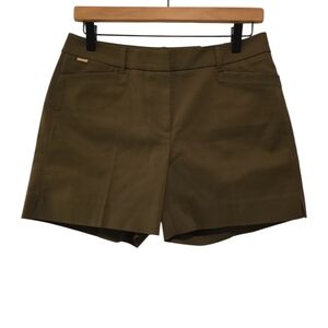 White House Black, NWT, The Sin Short, 5" Short, Olive Night, Women's Sz 2, L- 1